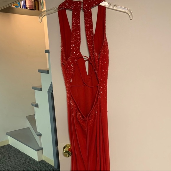 Niki Livias Vintage y2k red beaded dress - Picture 3 of 4